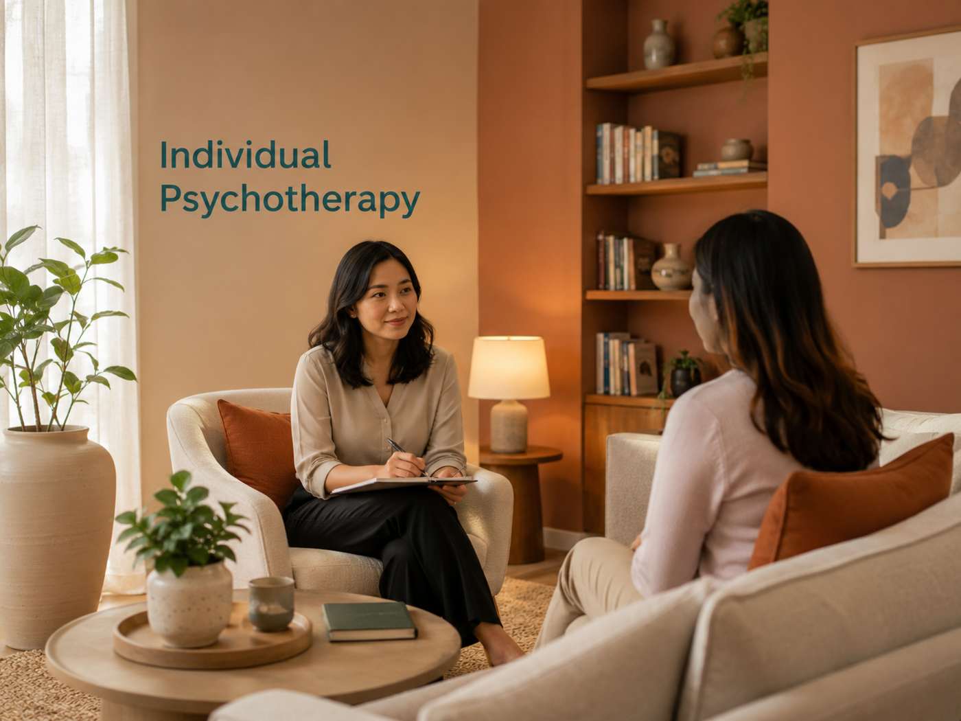 Therapy session at Premier Psychology Centre